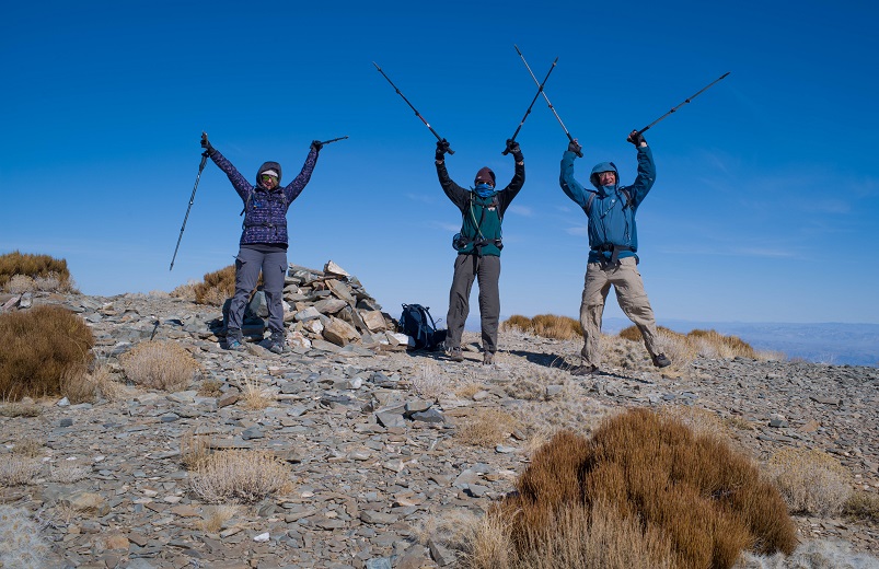 Atop Wildrose Peak, Death Valley